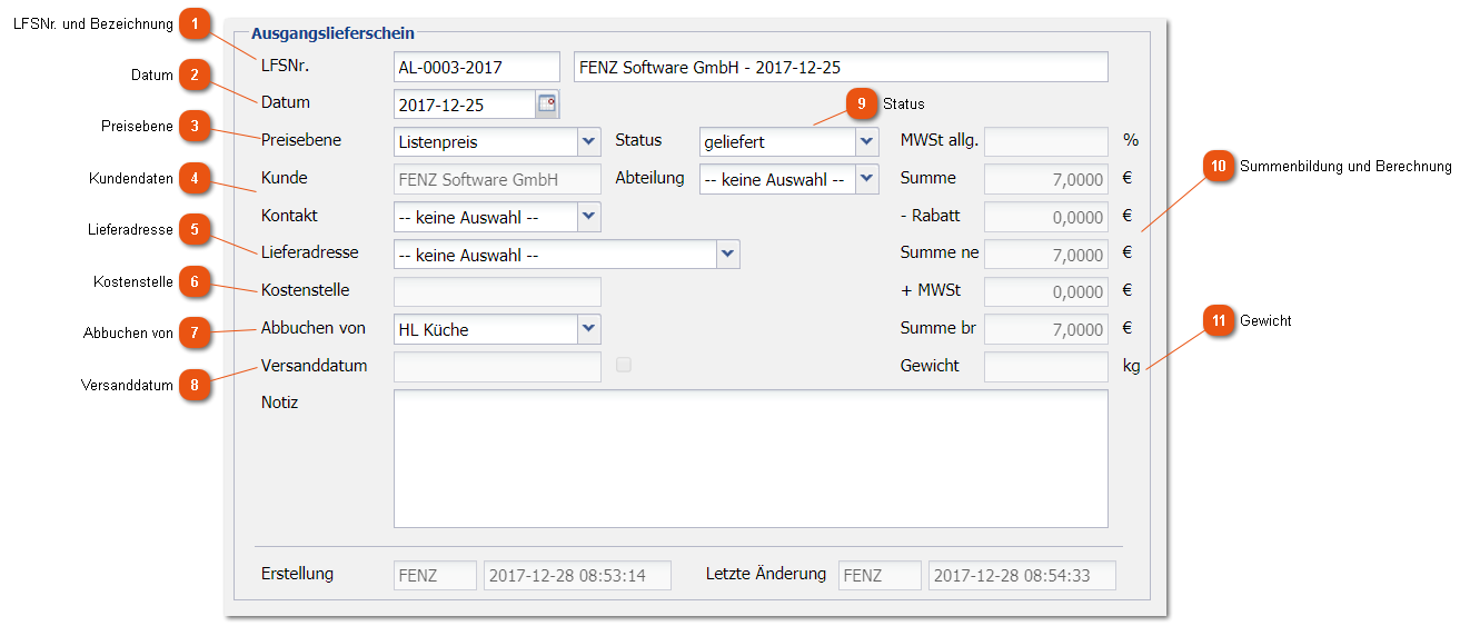 3.5.4. Ausgangslieferscheine