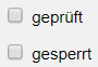 8. geprüft/gesperrt