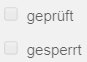 11. Geprüft/Gesperrt