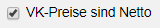 7. Auswahl zwischen Brutto- und Nettopreisen