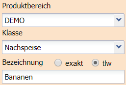 6. Hinterlegen der Sucheinstellungen