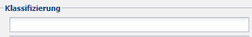 13. Klassifizierungen