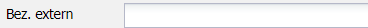 3. Bezeichnung extern