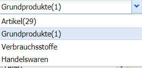 2. Auswahl des Einkaufprodukts